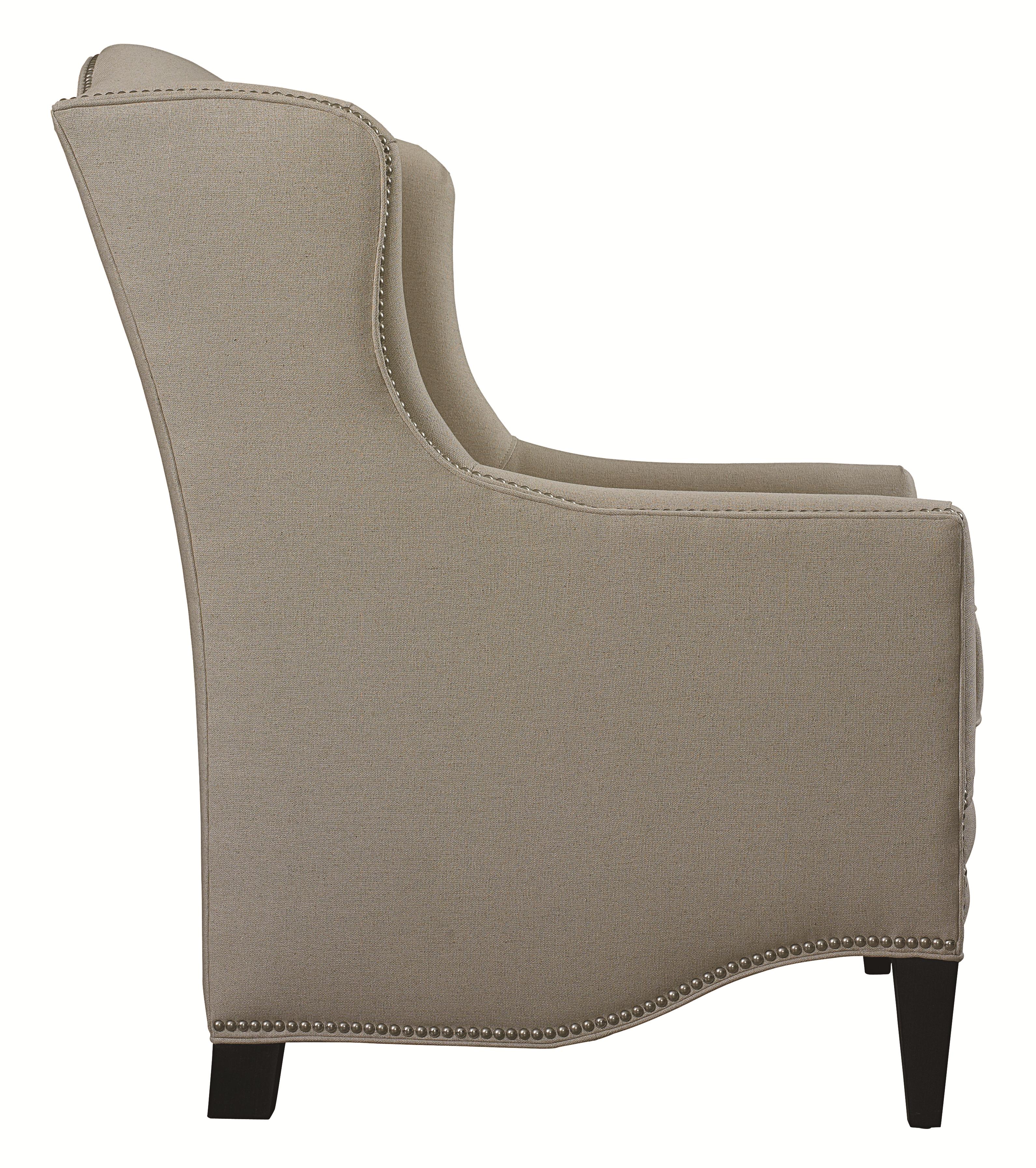 Bassett Fleming 1825 02 1281 1 Transitional Accent Chair with Wing